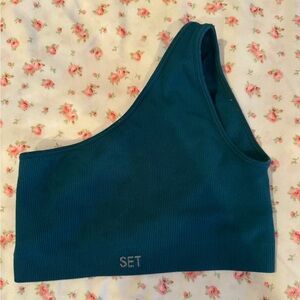 Set active one sided sports bra